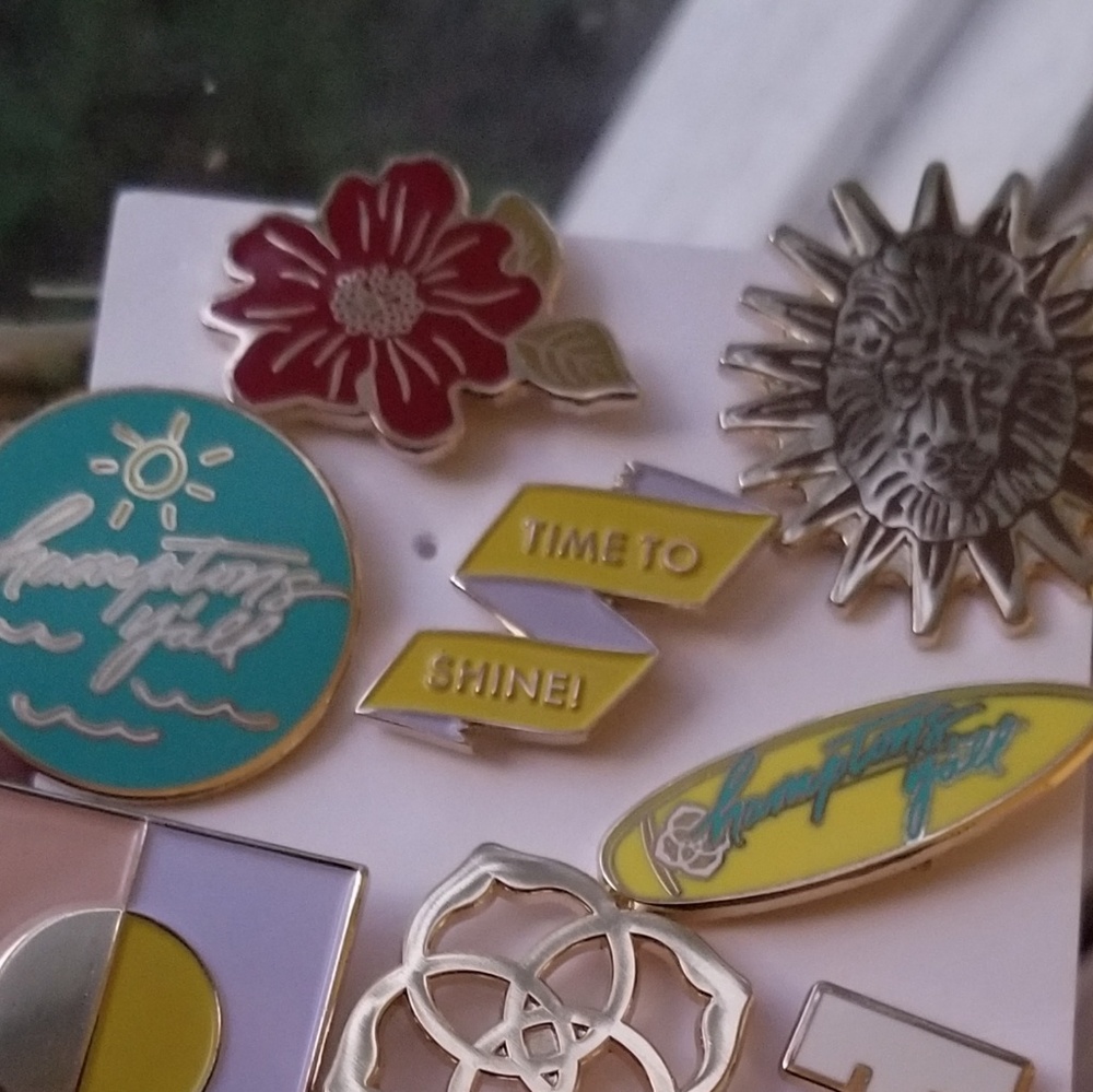 ISO Kendra Scott enamel pin collection